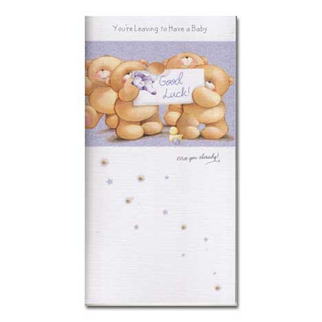Leaving to Have a Baby Forever Friends Card